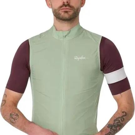 Men's Rapha Core Green/White Vest