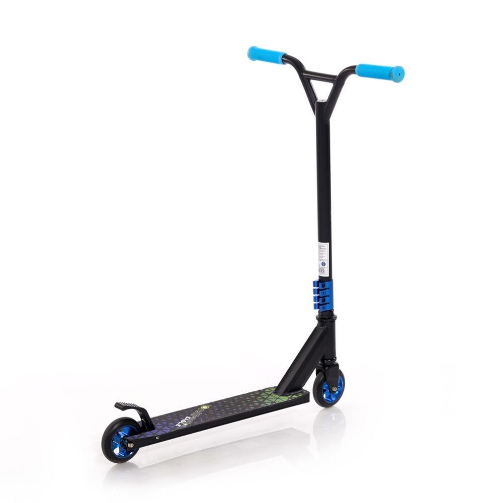 Infantil Paseo Patinete EAGLE aluminio plegable manillar 360º CARIBBEAN BLUE 3/4
