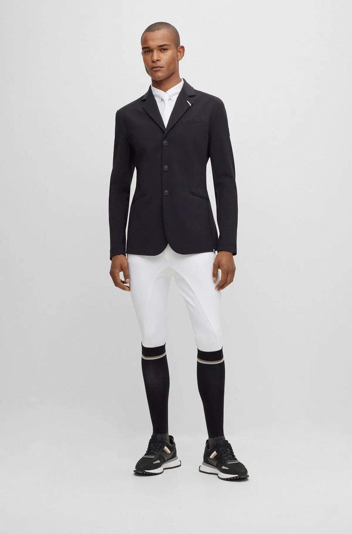 Boss Equestrian Rijbroek Heren Full Grip Jim Core Zwart - 5/7