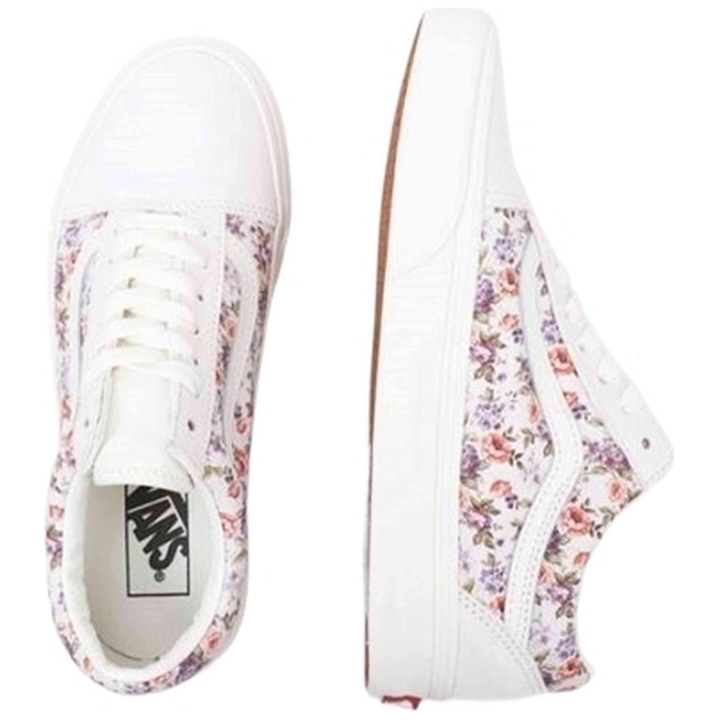 Scarpe Vans modello VN0007FNFS8-WHITE per donne 5/5