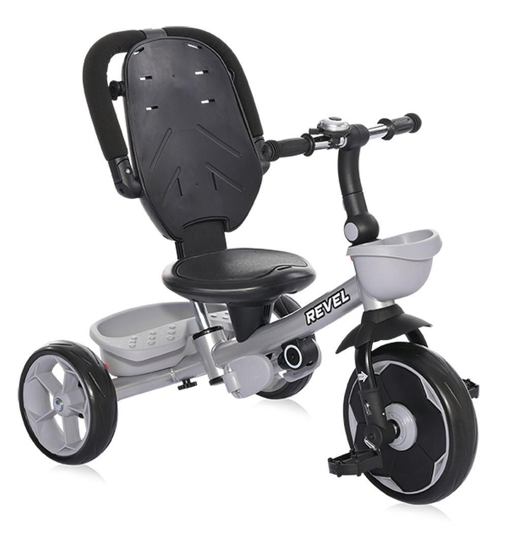 Infantil Paseo Triciclo REVEL asiento giratorio empuje Grey 4/4
