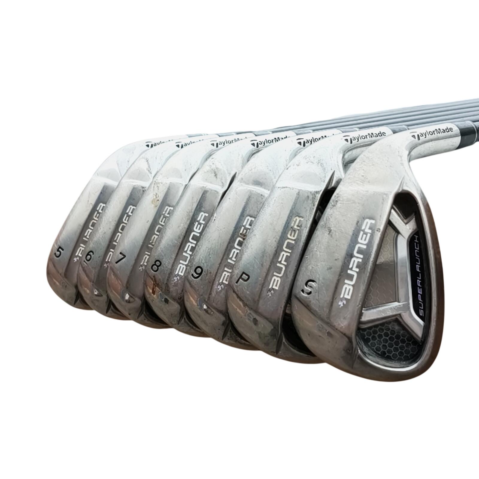 TaylorMade Burner IJzerset / 5-PW+SW / Flex Ladies / Grafiet 3/7
