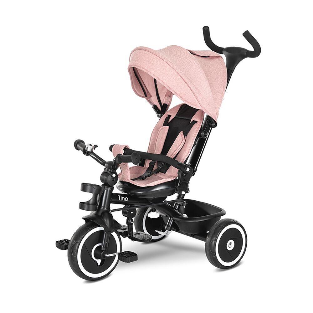 Infantil Paseo Triciclo TINO 360º asiento giratorio Pink 2/5
