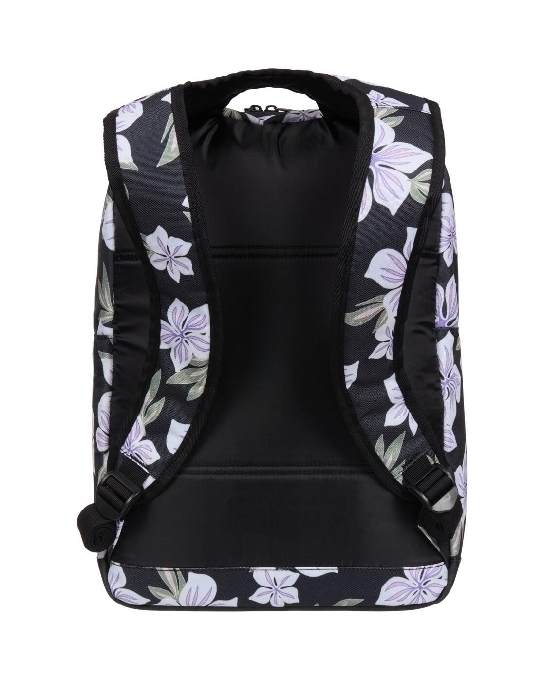 Mochila mediana HERE YOU ARE PRINTED Negro Mujer 4/4