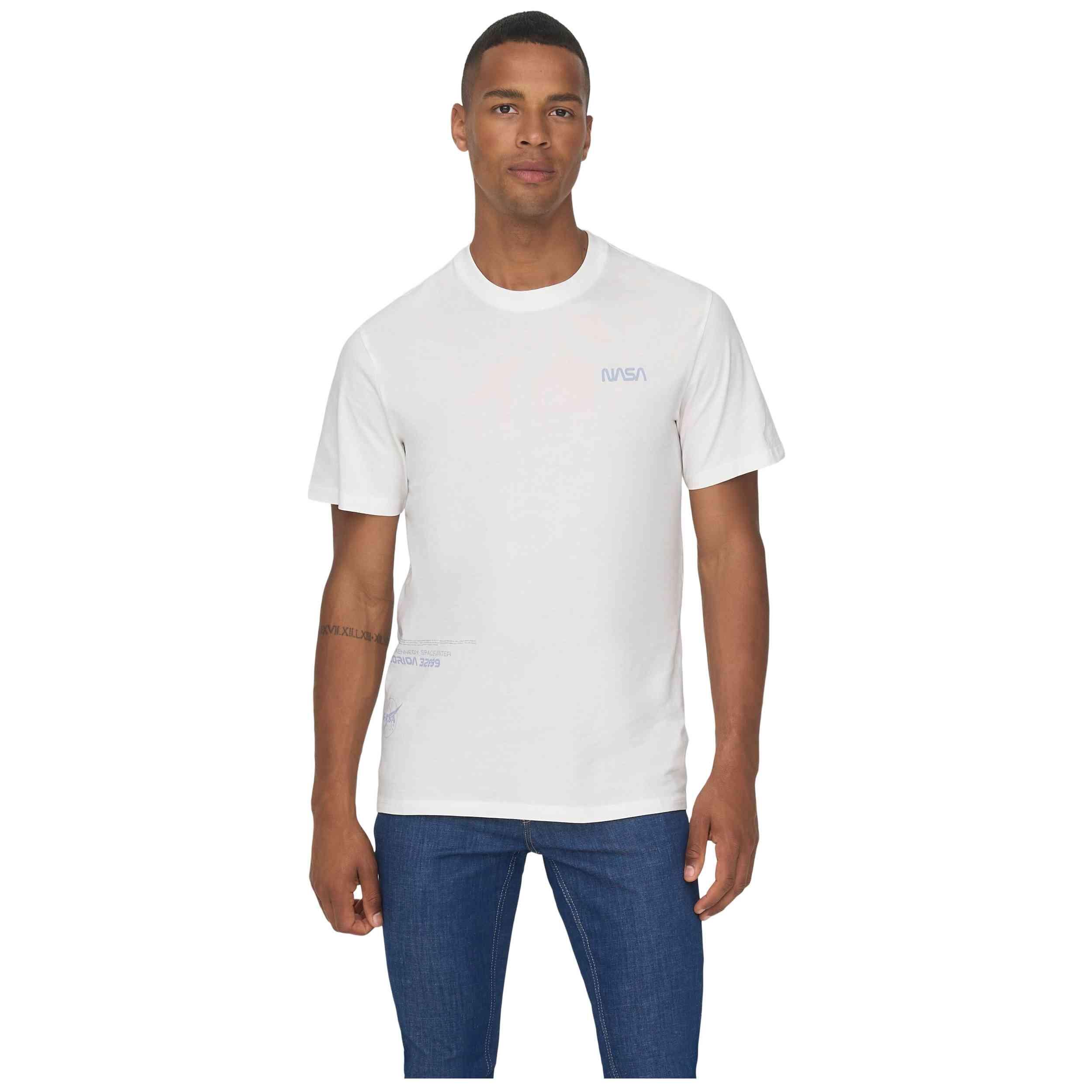 T-shirt Only & sons modelo 22026420 para homem 3/5