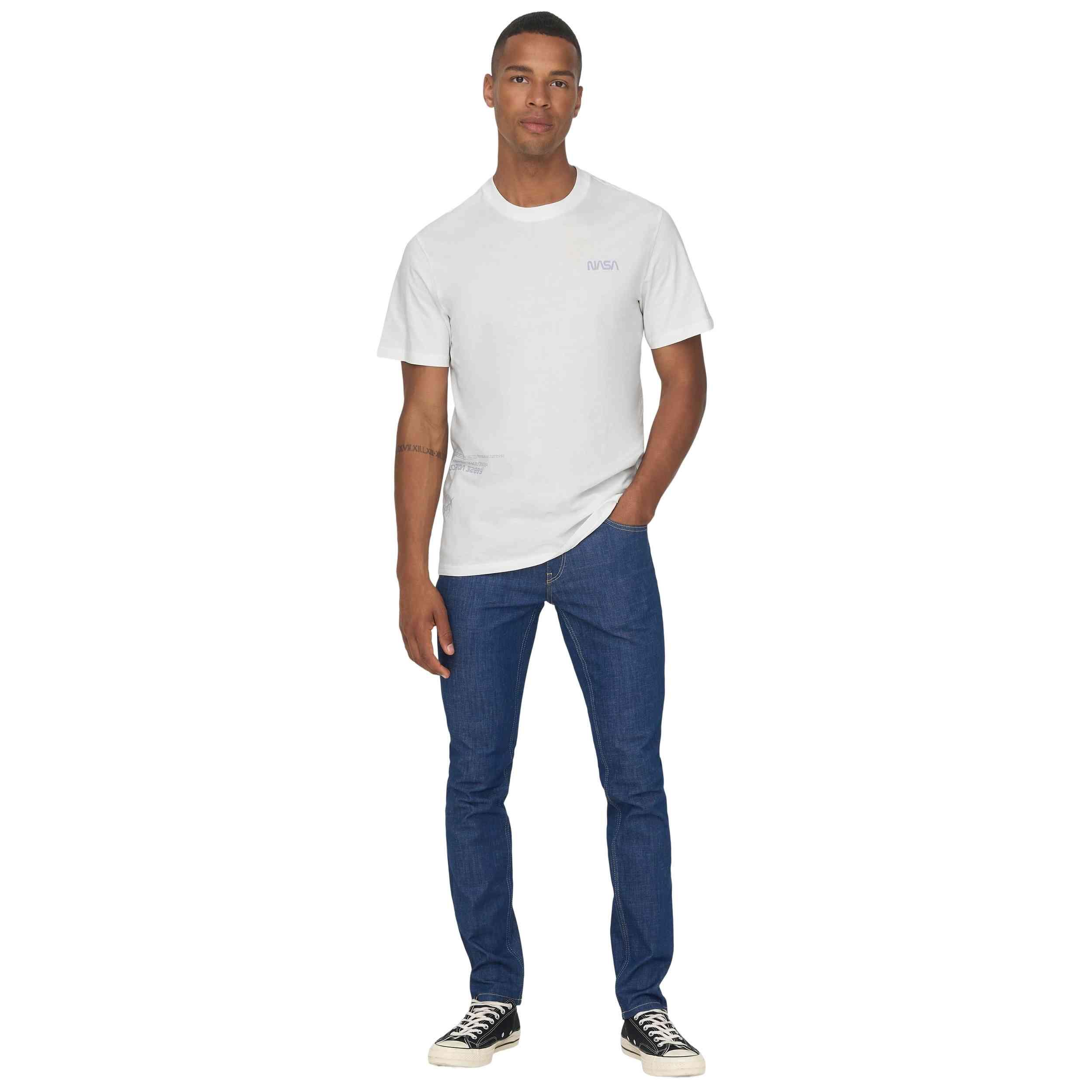 T-shirt Only & sons modelo 22026420 para homem 5/5