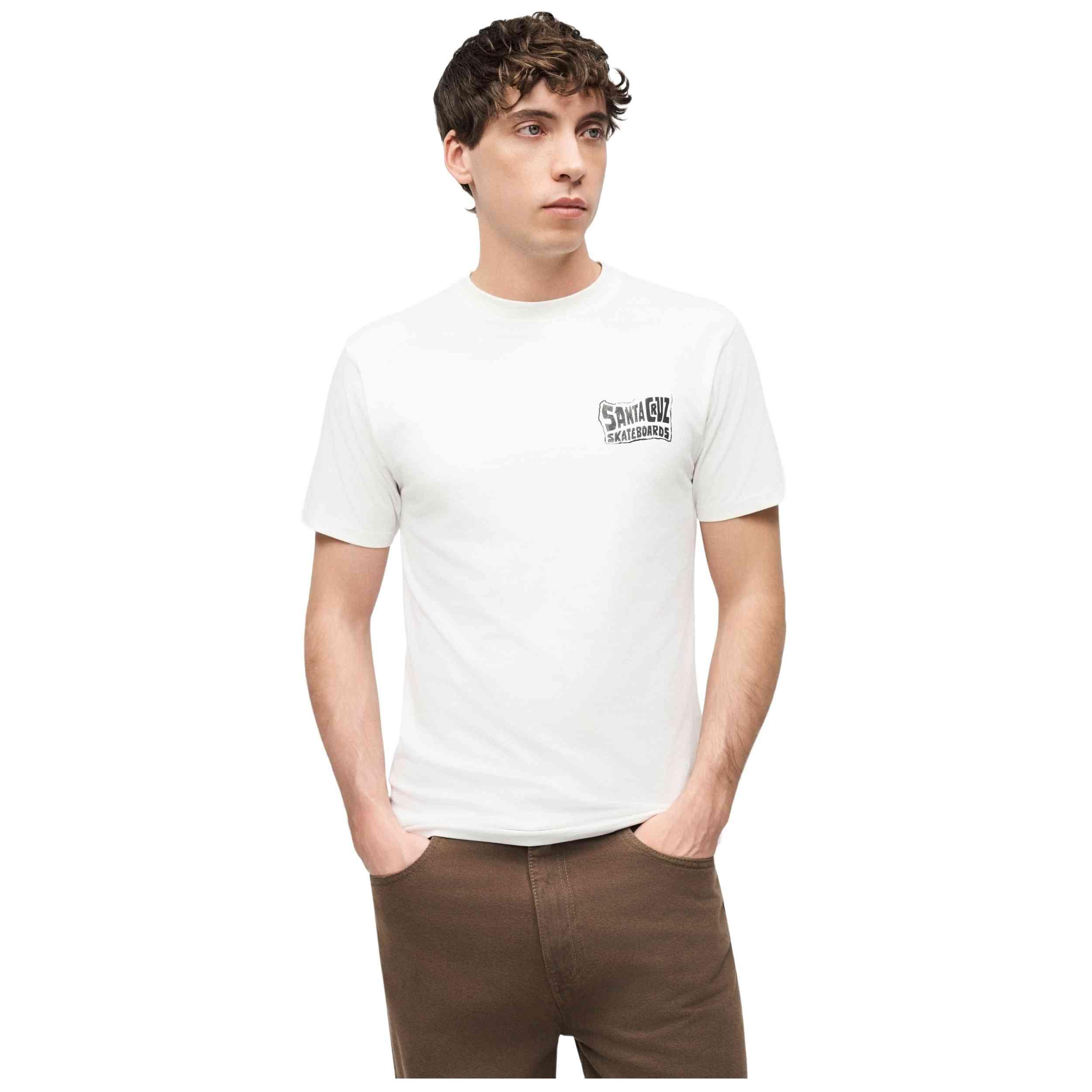 Maglia a maniche corte Santa cruz modello SCATEE13258 per unisex 2/3