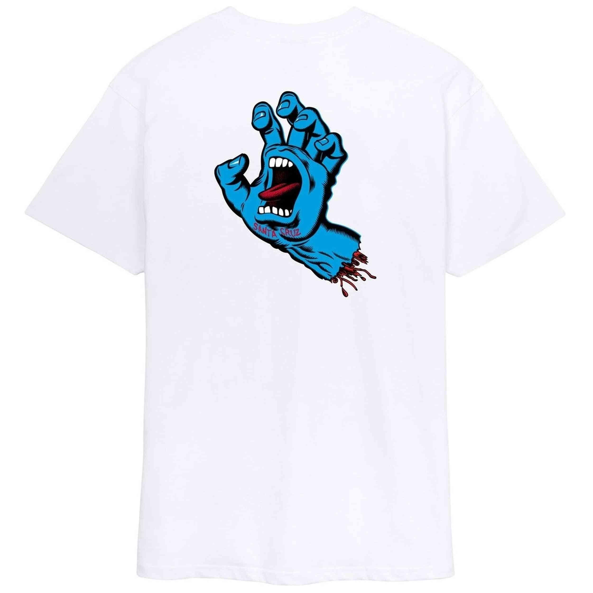 Maglia a maniche corte Santa cruz modello Screaming Hand Chest per unisex 2/2