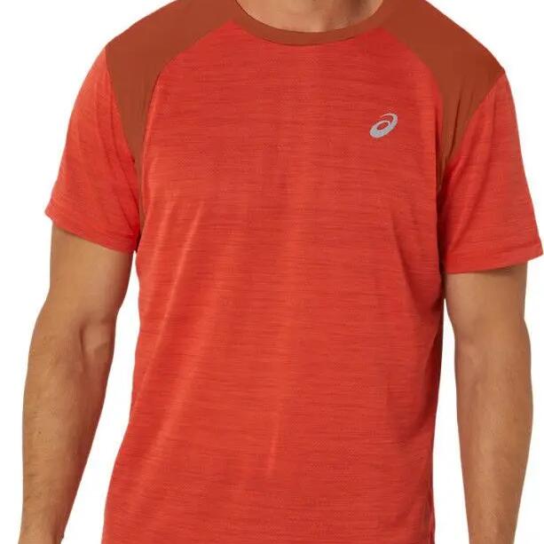 Asics Road short-sleeved jersey Red