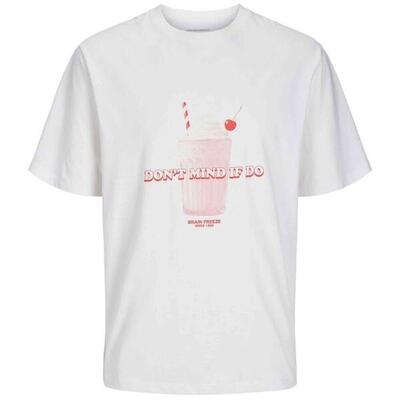 T-shirt met korte mouwen jack&jones model jorplasma tee ss crew neck voor mannen