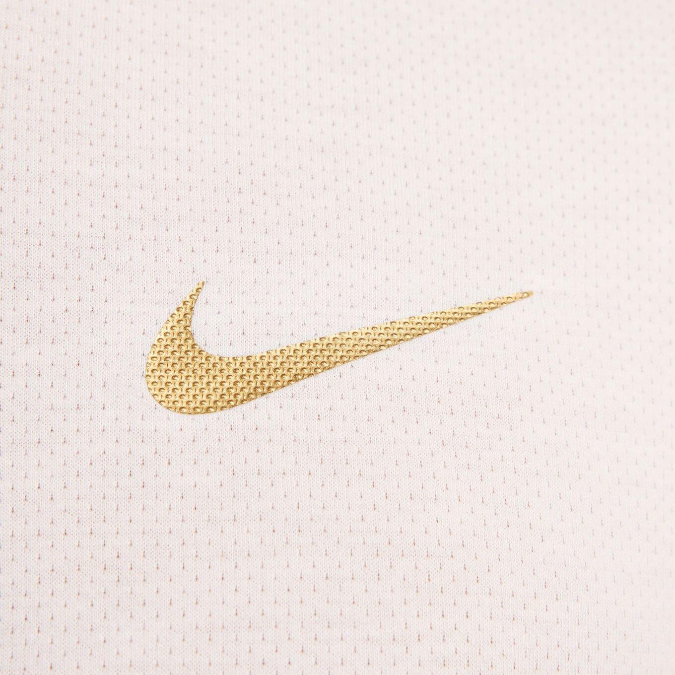T-Shirt Running Nike x Jakob Blanc/Or Homme 4/7