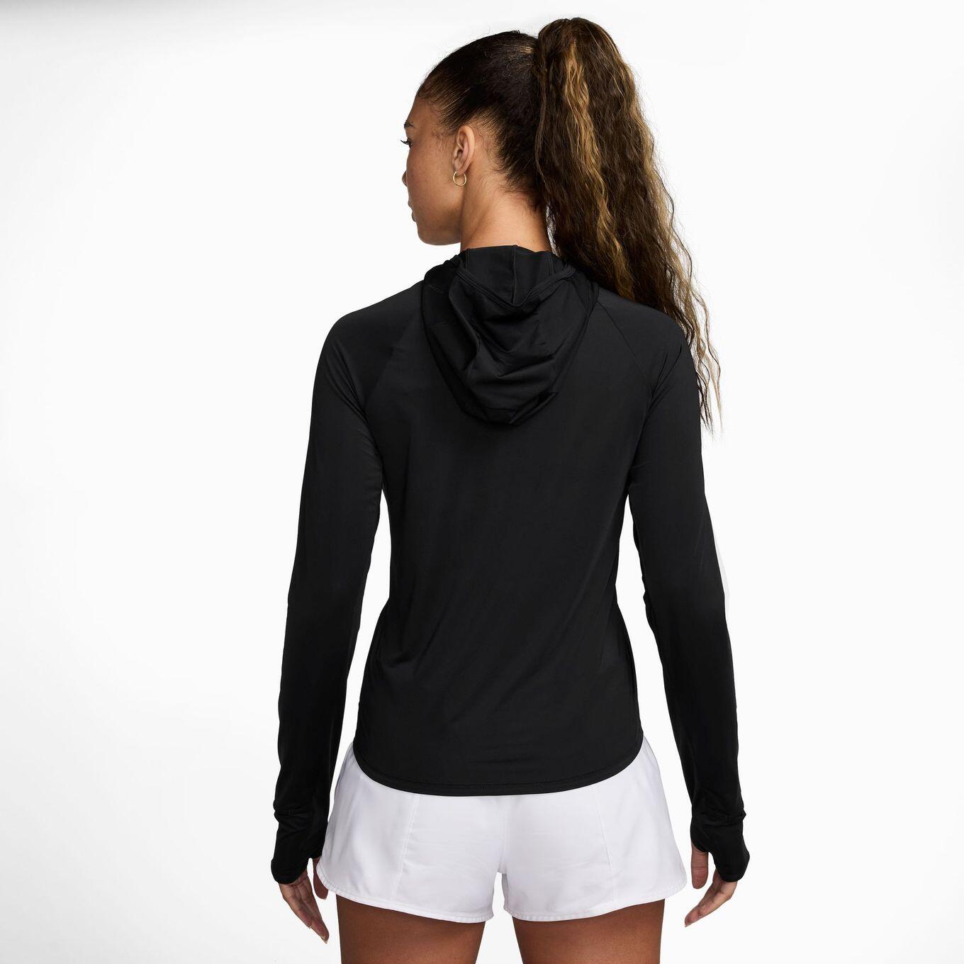 Nike Dri-Fit Trail Hoody Zwart Dames 2/4