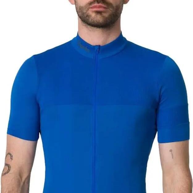 Maillot Manches Courtes Rapha Brevet Element Blue