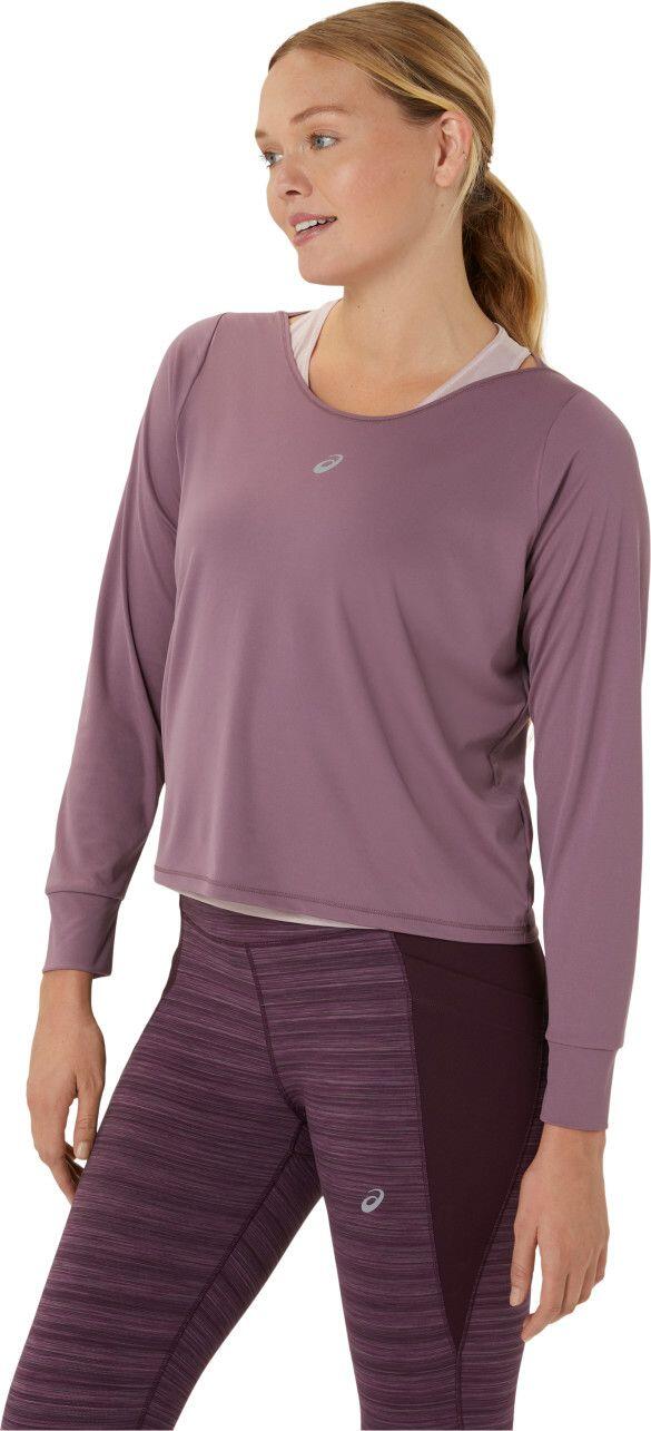 Maillot Manches Longues Asics Nagino Run Violet/Rose Femme 3/7