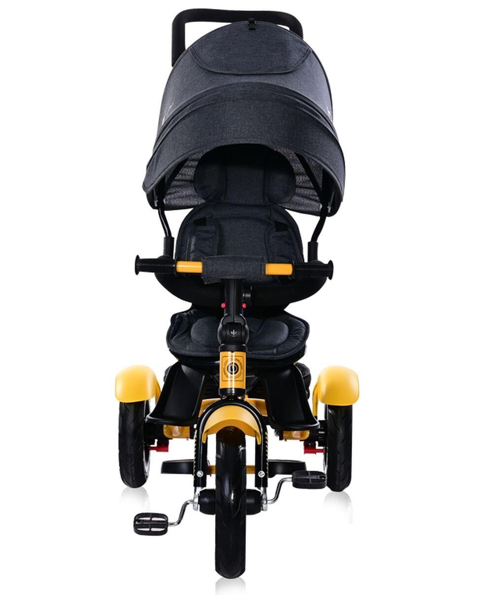 Infantil Paseo Triciclo 2 en 1 empuje reversible NEO AIR Yellow black 4/5