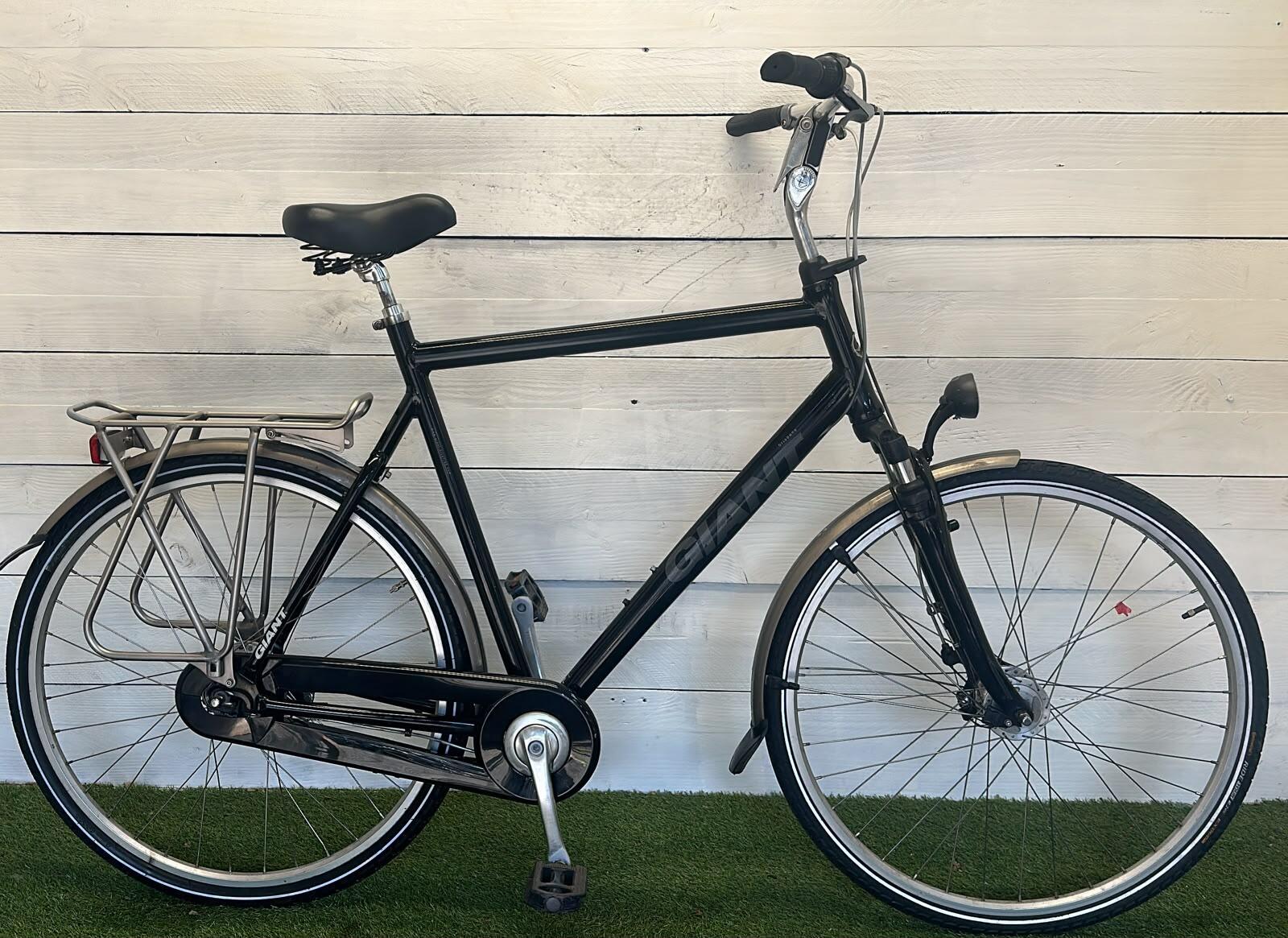 Giant heren stadsfiets 65 cm, 7 versnellingen, zwart 2/3