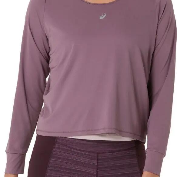 Asics Nagino Run Violet/Rose Women's Long-Sleeve Jersey