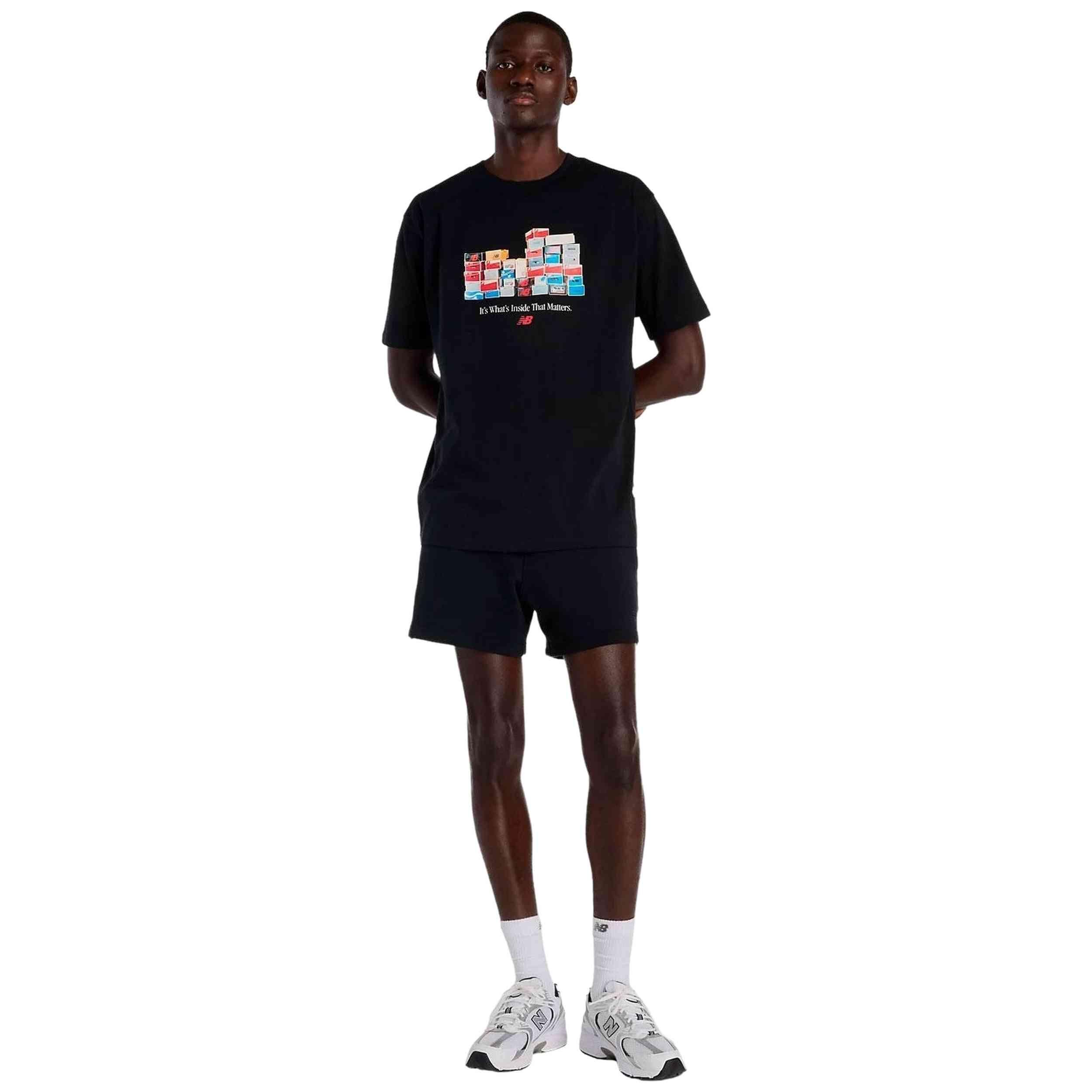 T-shirt New balance modèle MT61H0DXBK pour homme 2/4