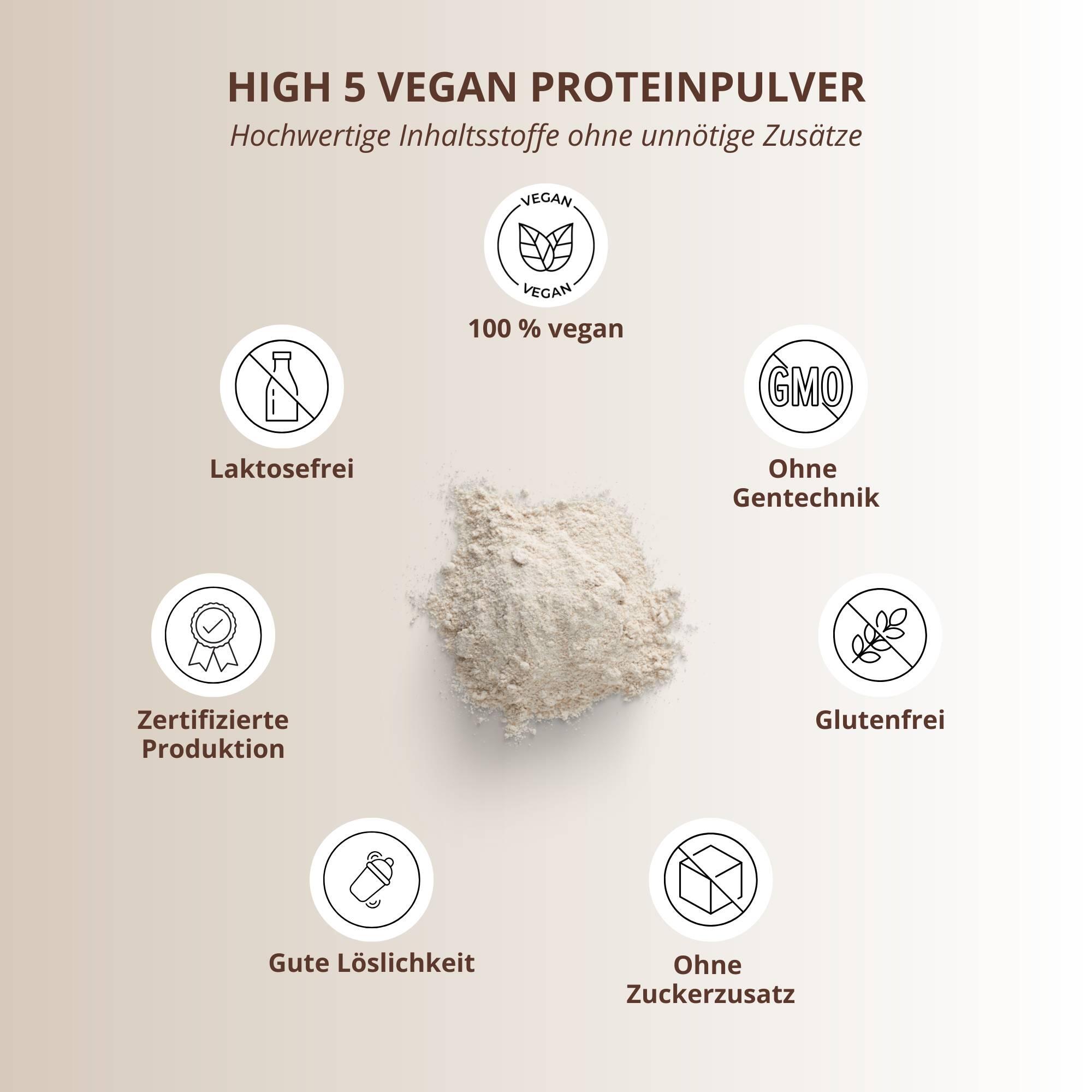 High 5 Protein 1000g - Natural 4/5