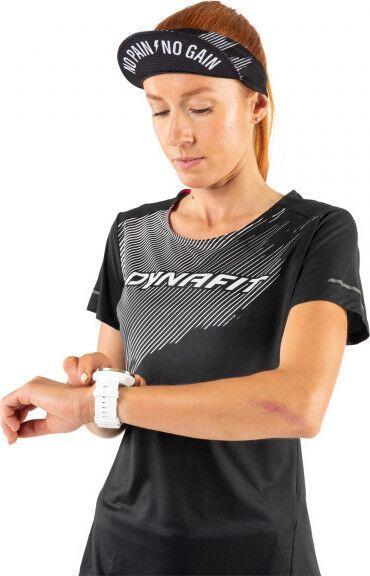 Dynafit Alpine trui met korte mouwen Dames Zwart 2/3