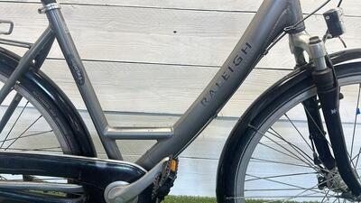 Raleigh stadsfiets 51 cm, 7 versnellingen, grey/metal