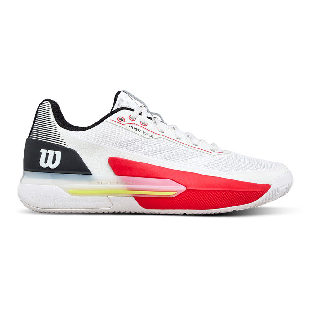 WILSON RUSH TOUR 5 White/Black SS26 (Zapatillas)