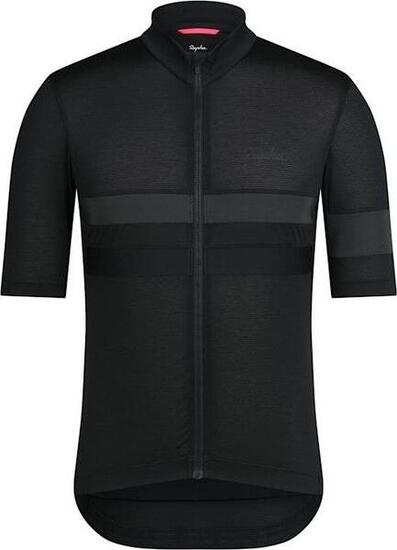 Rapha Brevet Lightweight Jersey Black Maglia a maniche corte da uomo