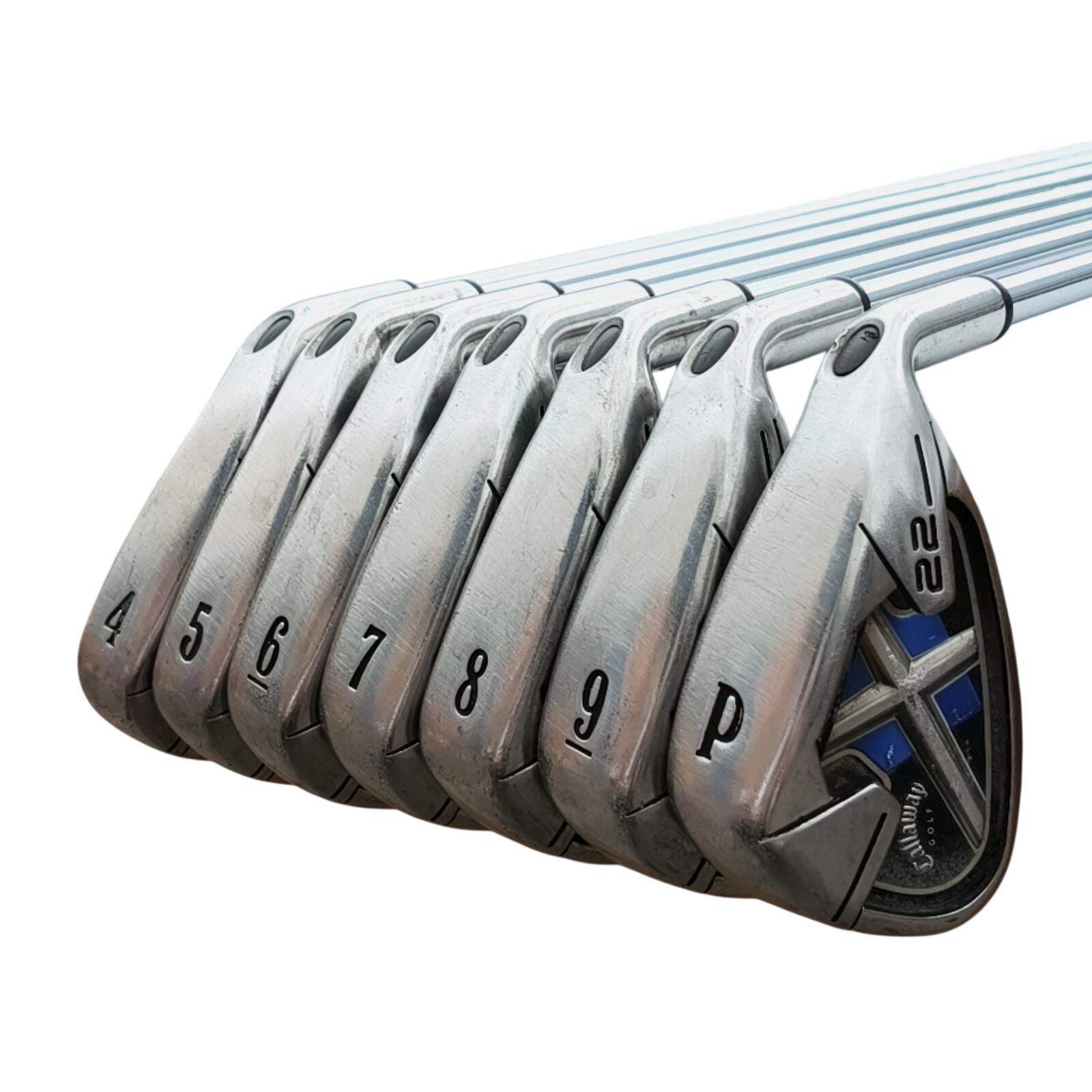 Callaway X22 IJzerset / 4-PW / Flex Regular / Staal 3/7