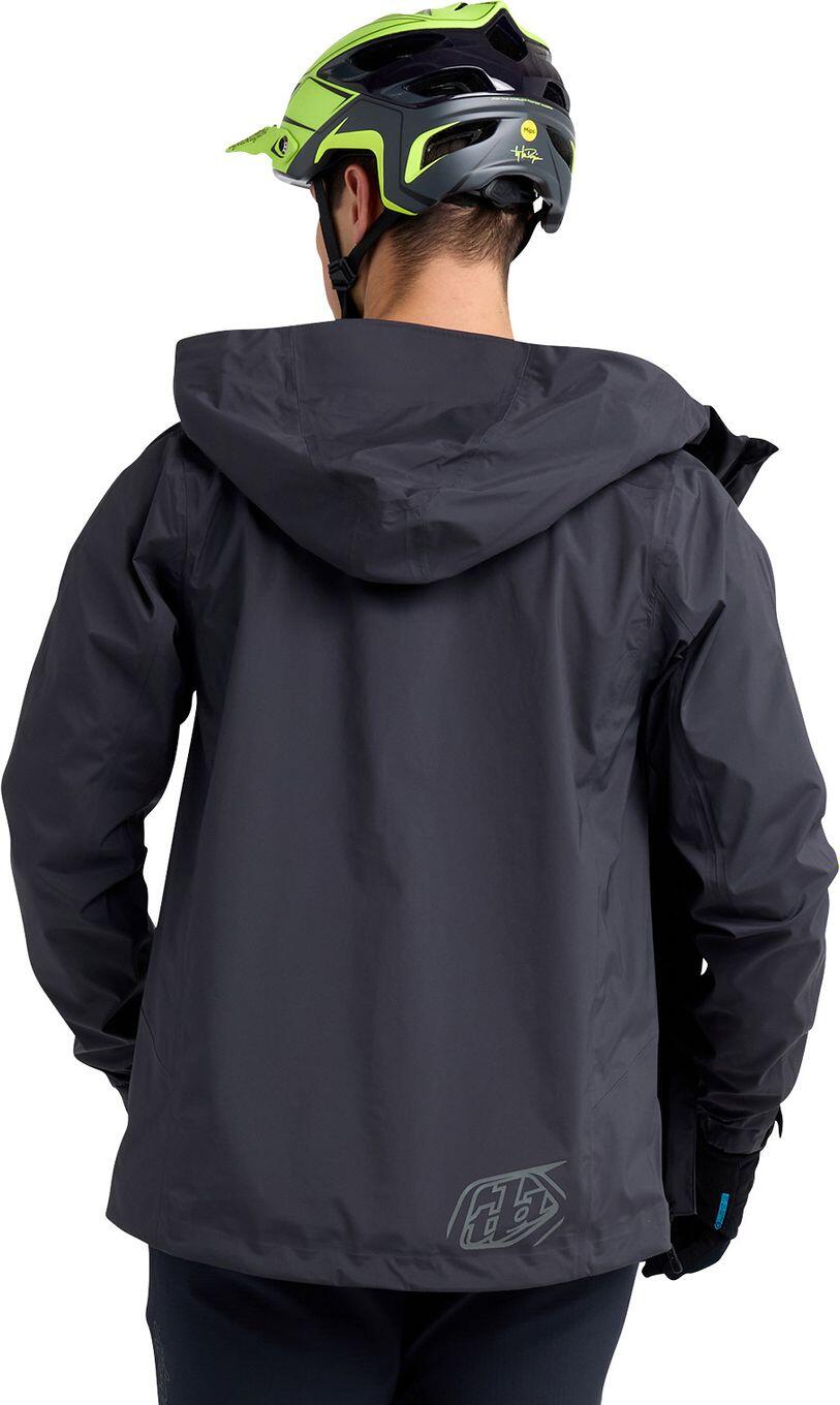 Troy Lee Designs Resist Long Sleeve Jacket Black 3/7