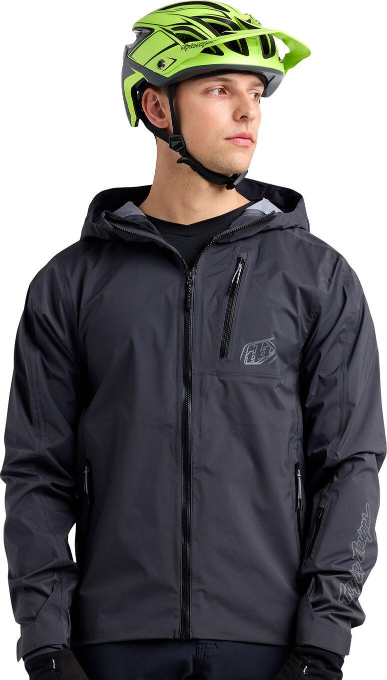 Troy Lee Designs Resist Long Sleeve Jacket Black 4/7