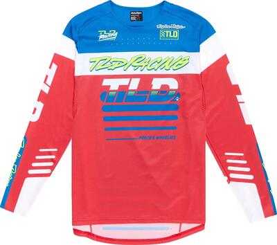 Troy lee designs sprint trui met lange mouwen rood/blauw