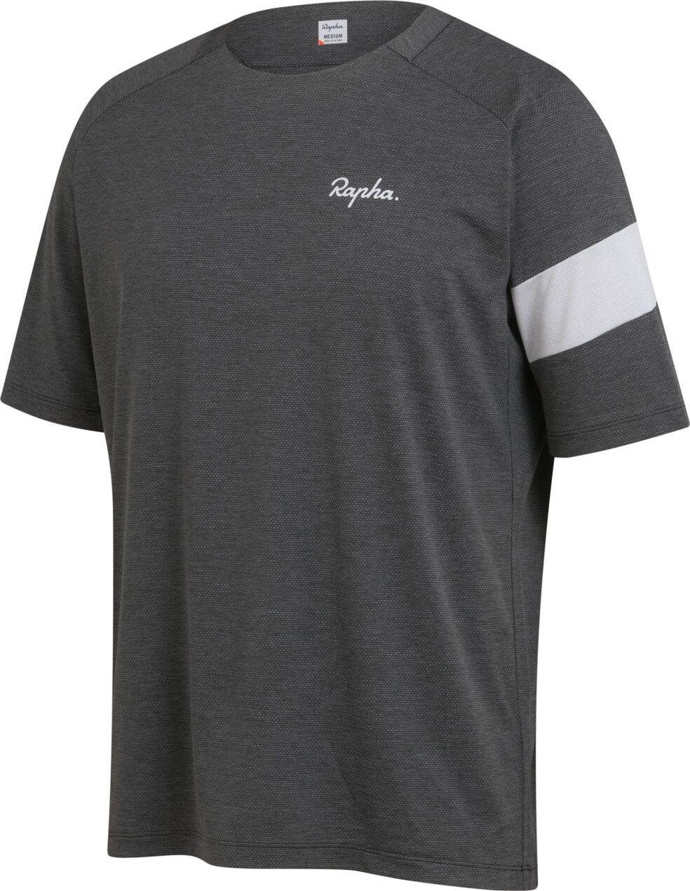 Maglietta Rapha Trail Technical MTB Grigio scuro/Leggero 2/3