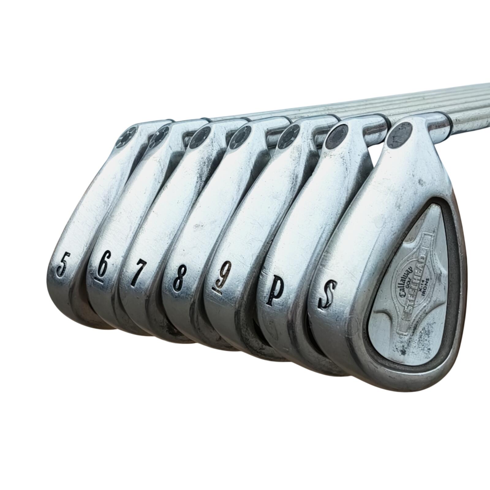 Callaway Steelhead X-14 IJzerset / 5-PW+SW / Flex Ladies / Grafiet 3/7