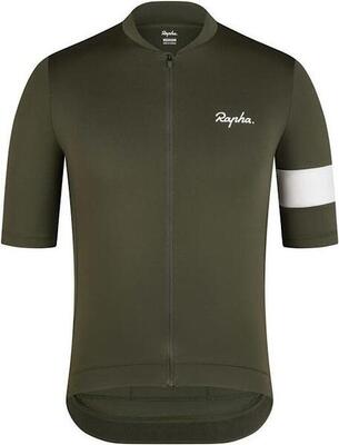 Rapha core jersey oranje/wit