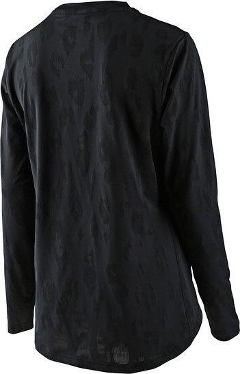 Maillot Manches Longues Femme Troy Lee Designs Lilium Jacquard Noir 2/2