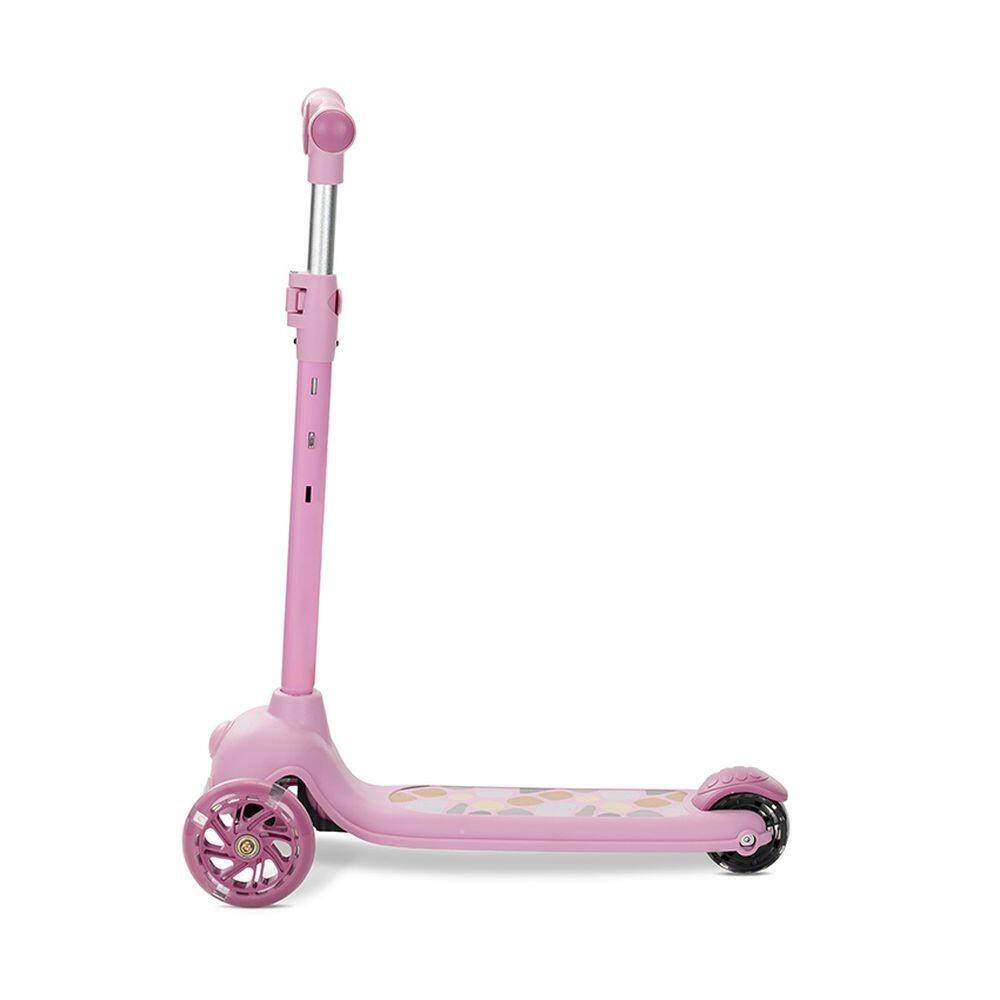 Infantil Paseo Patinete JETSTER plegable luces LED ABEC-9 Pink 2/5