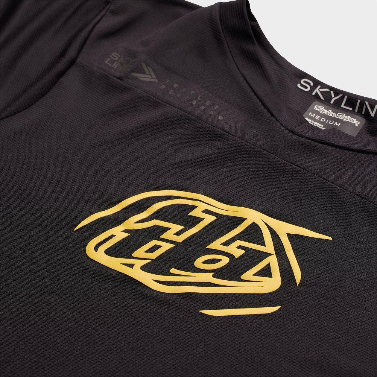 Maillot Manches Longues Troy Lee Designs Skyline Iconic Noir 3/6