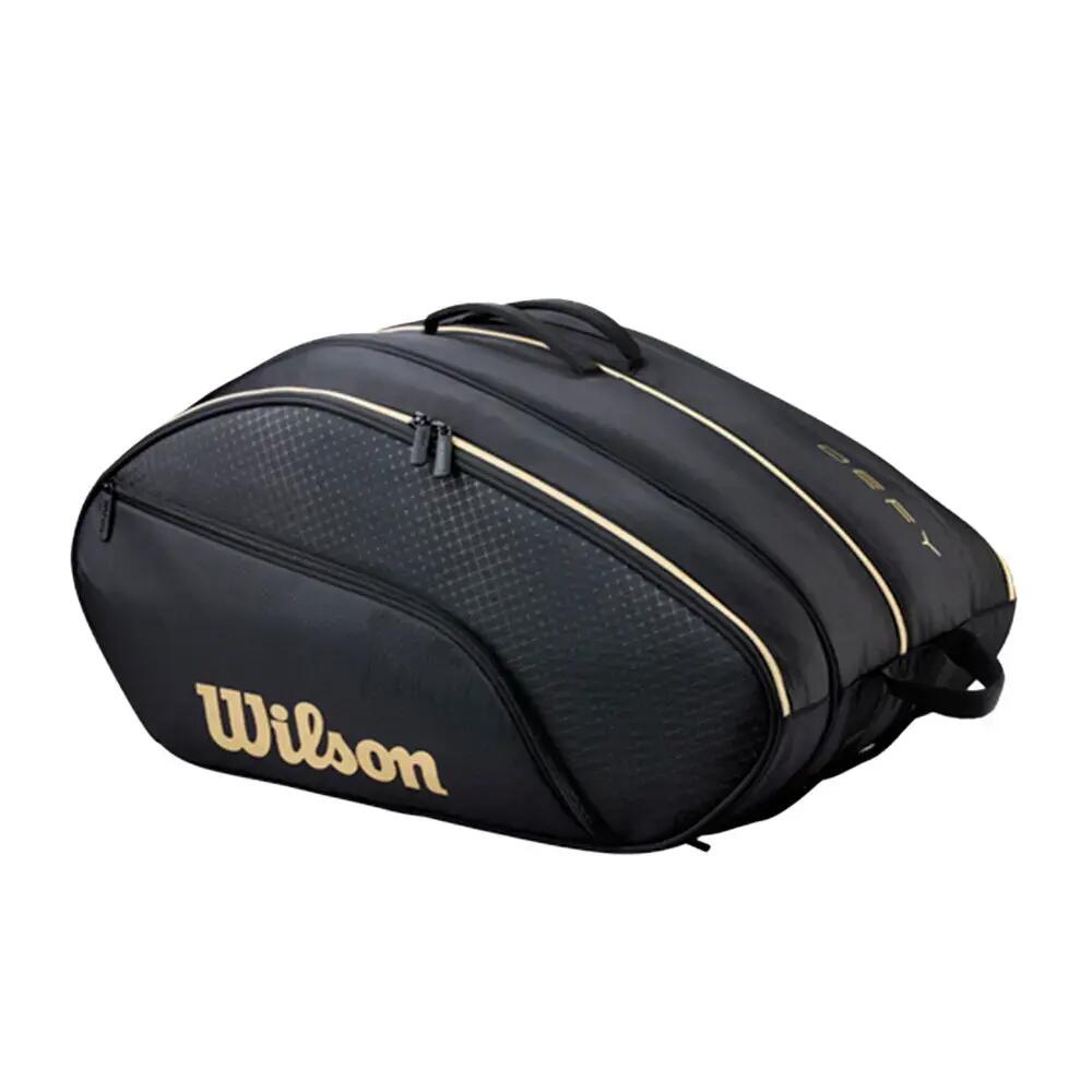 WILSON DEFY V1 Padel Bag Black/Gold 2026 (Paletero)