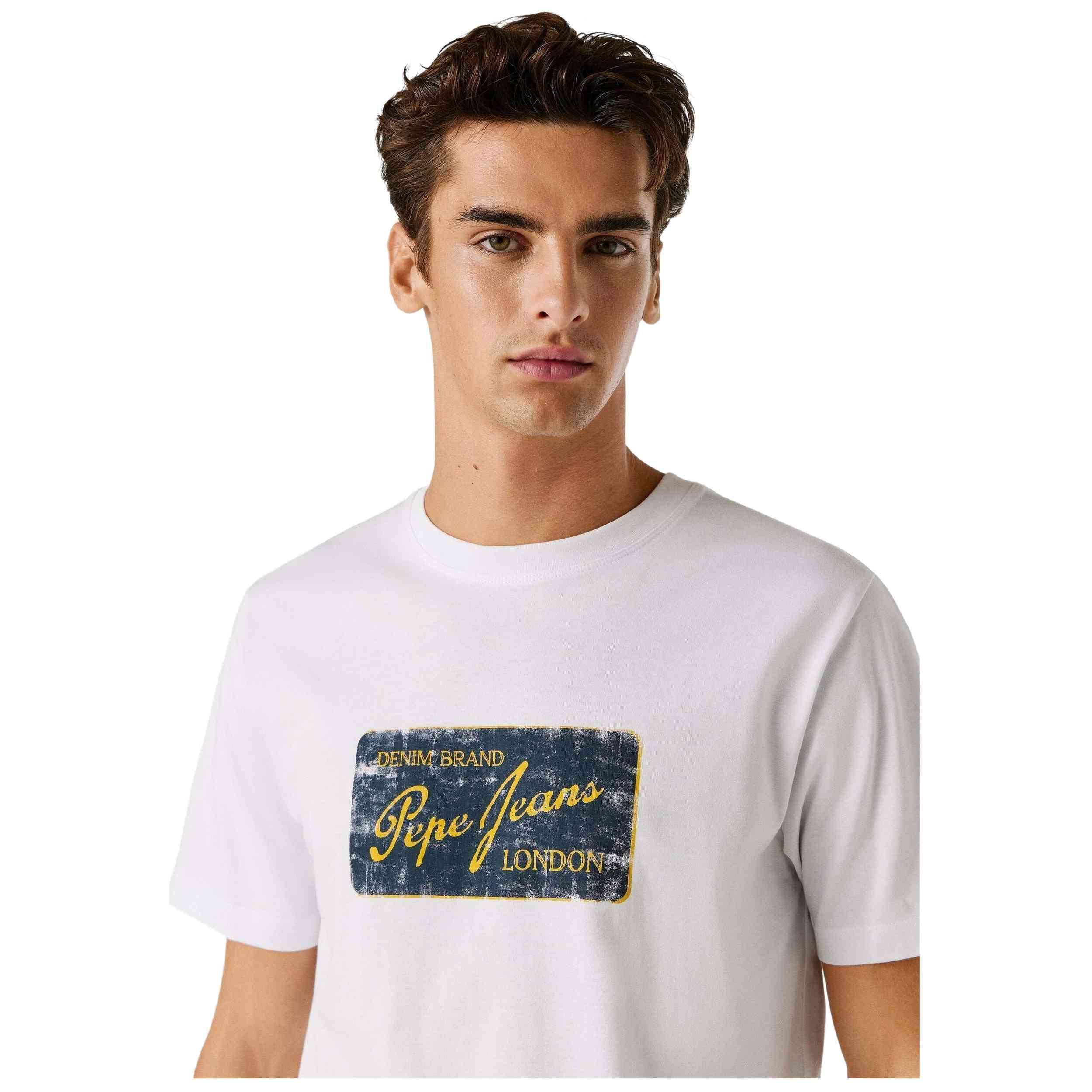T-shirt Pepe jeans modèle Suen pour homme 4/5