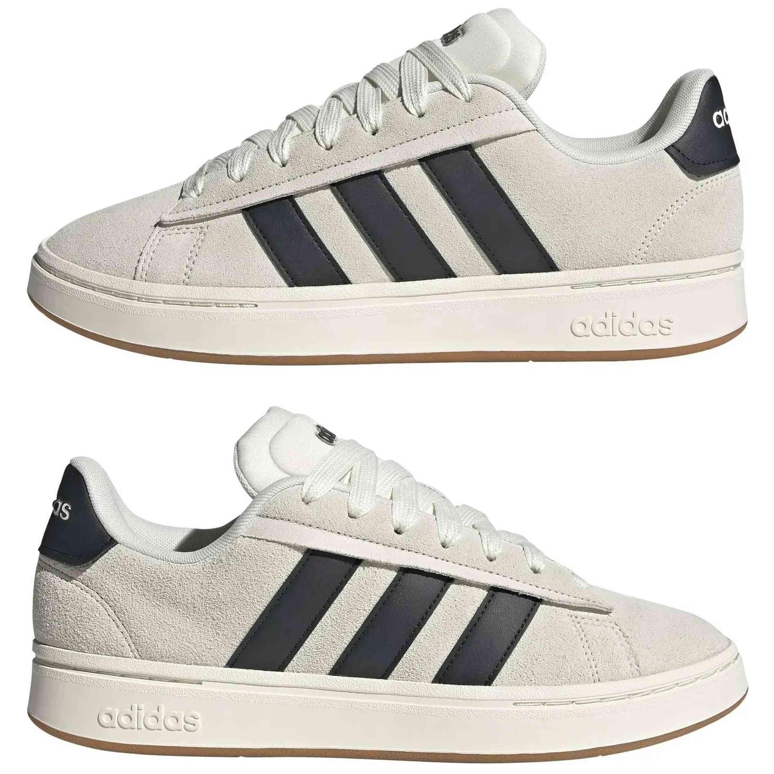 Scarpe Adidas modello GRAND COURT ALPHA 0 OWHITE/CBLACK/GUM10 per uomini 3/5
