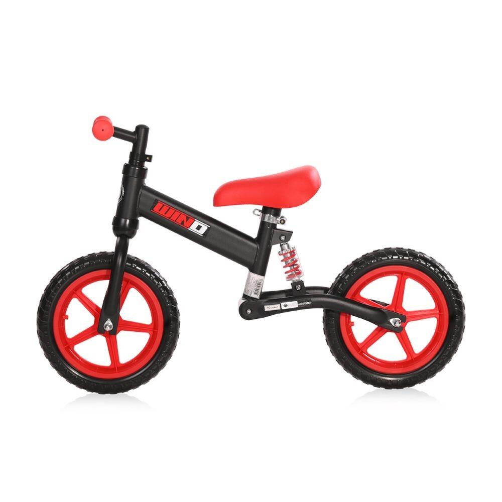 Infantil Paseo Bicicleta equilibrio WIND suspensión asiento ajustable Black & 2/5
