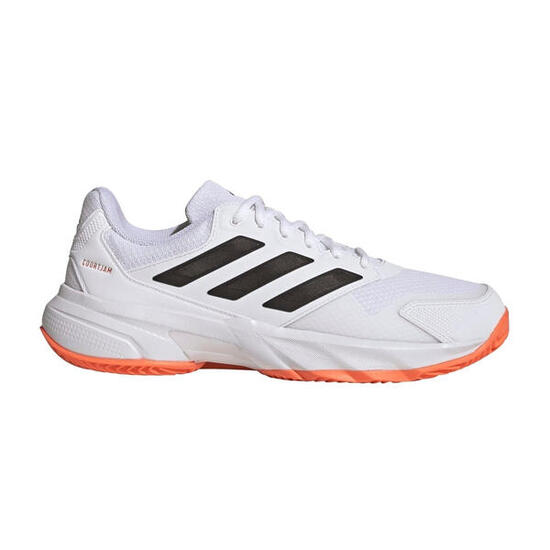 ADIDAS COURTJAM CONTROL 3 M Clay White/Orange SS26 (Zapatillas)
