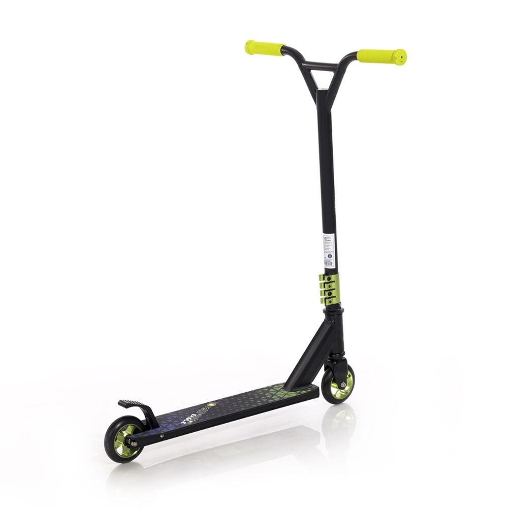 Infantil Paseo Patinete EAGLE aluminio plegable manillar 360º lime green 3/4