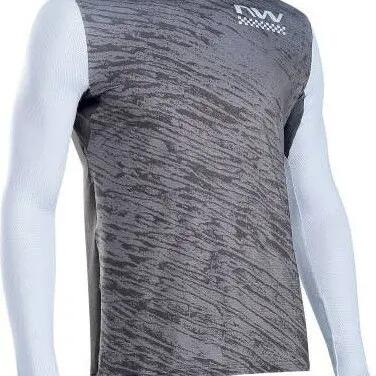 Northwave Bomb Long Sleeve Jersey Green/Grey