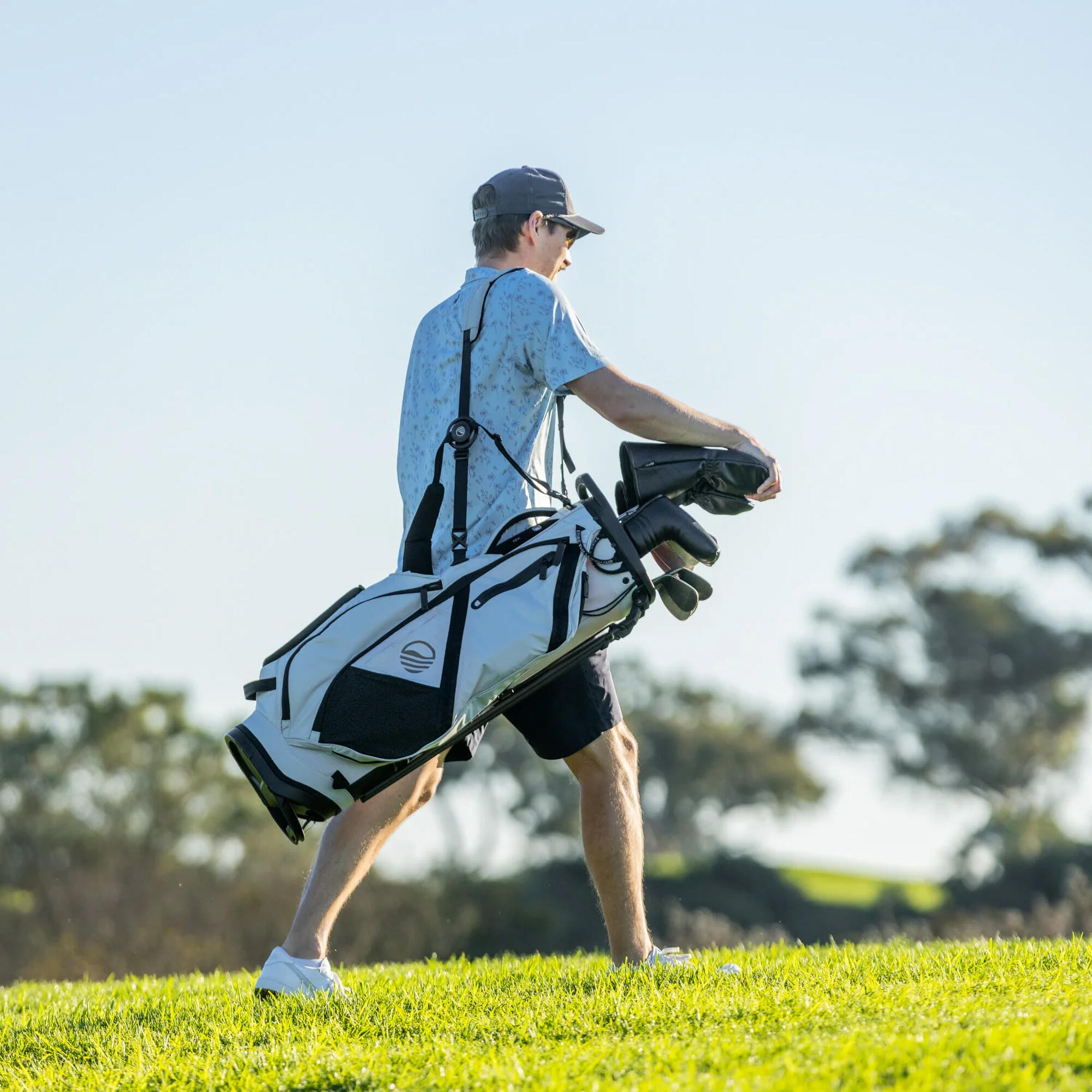 Ranger Golf Bag - Off Grey 7/8