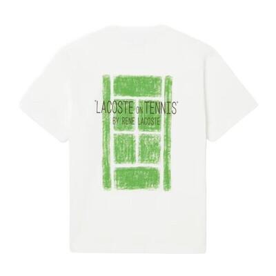 T-shirt met korte mouwen lacoste model tee-shirt voor mannen
