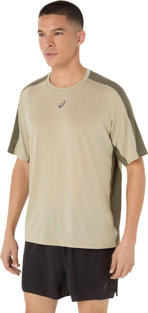 Maillot mangas cortas Asics Fujitrail Elite Khaki Hombre 3/7