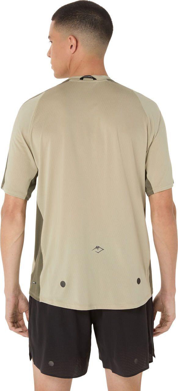 Maillot mangas cortas Asics Fujitrail Elite Khaki Hombre 2/7