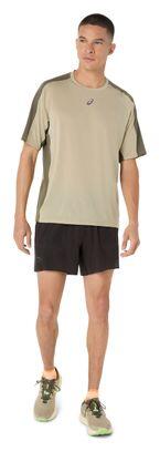 Maillot mangas cortas Asics Fujitrail Elite Khaki Hombre 7/7