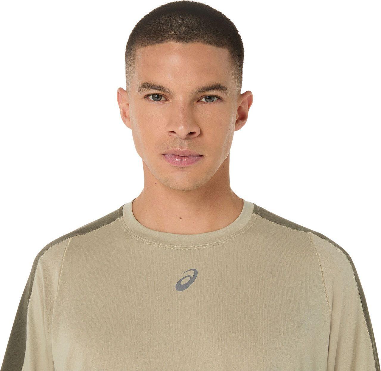 Maillot mangas cortas Asics Fujitrail Elite Khaki Hombre 4/7